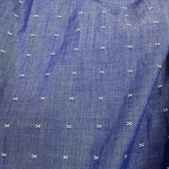 Penguin‎ by Munsingwear Men’s Short Sleeve Button Up Shirt Blue Size Large - Picture 6 of 6